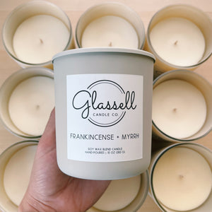 Frankincense + Myrrh – Glassell Candle Co